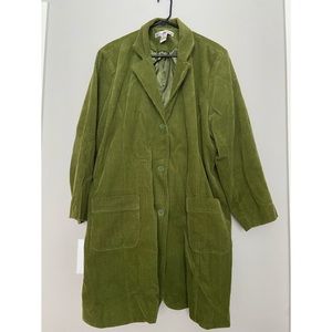 Corduroy Button Down Jacket